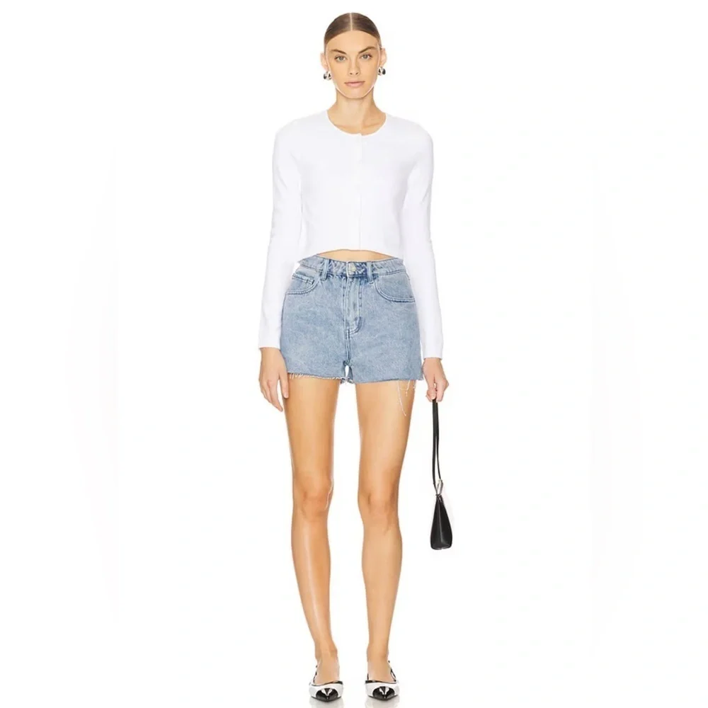 We Wore What Denim High Rise Short Size 24